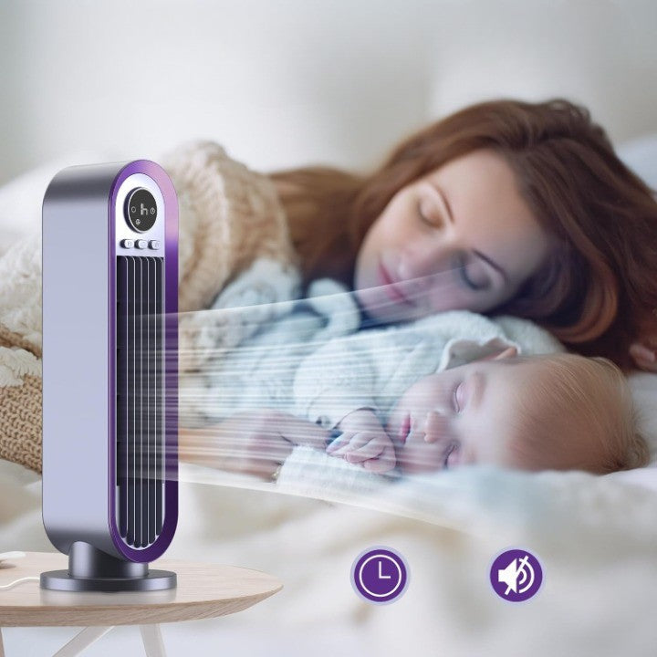 Turmventilator Leise Oszillierend – Luftkühlung für Wohnzimmer -    Zorenza