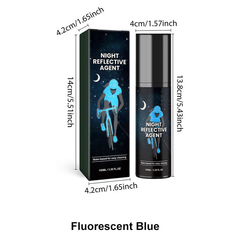 Reflektierender Spray für Fahrrad und Kleidung – 100 ml -    Zorenza