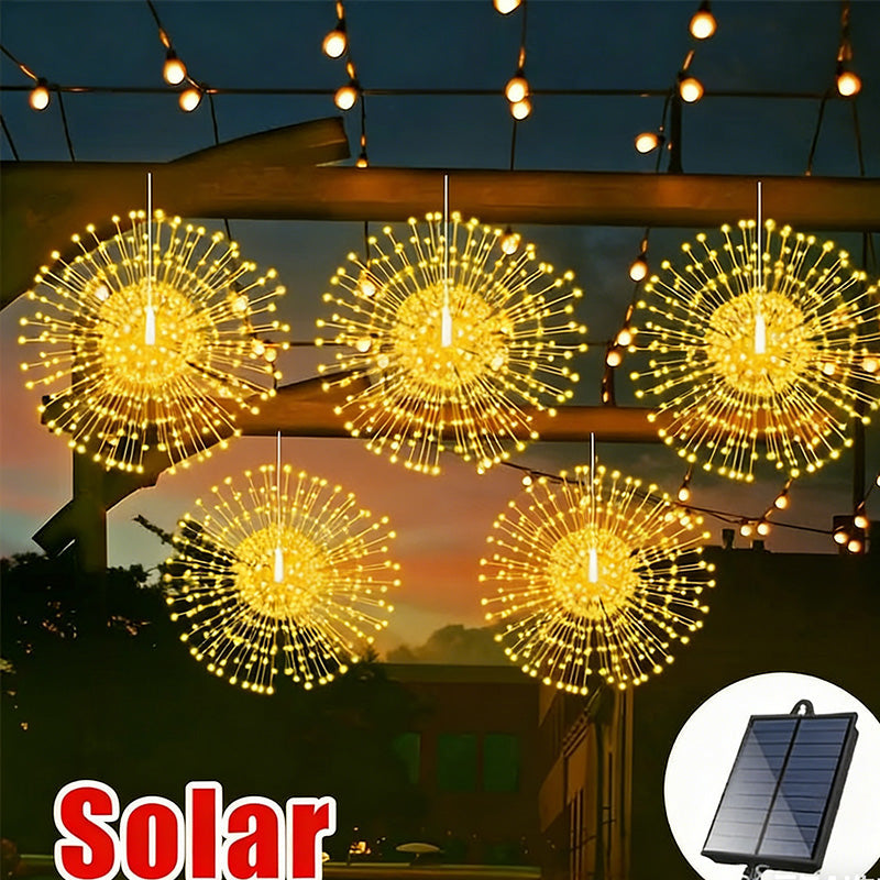 Solar Feuerwerkslichter mit automatischem Dämmerungssensor -    Zorenza