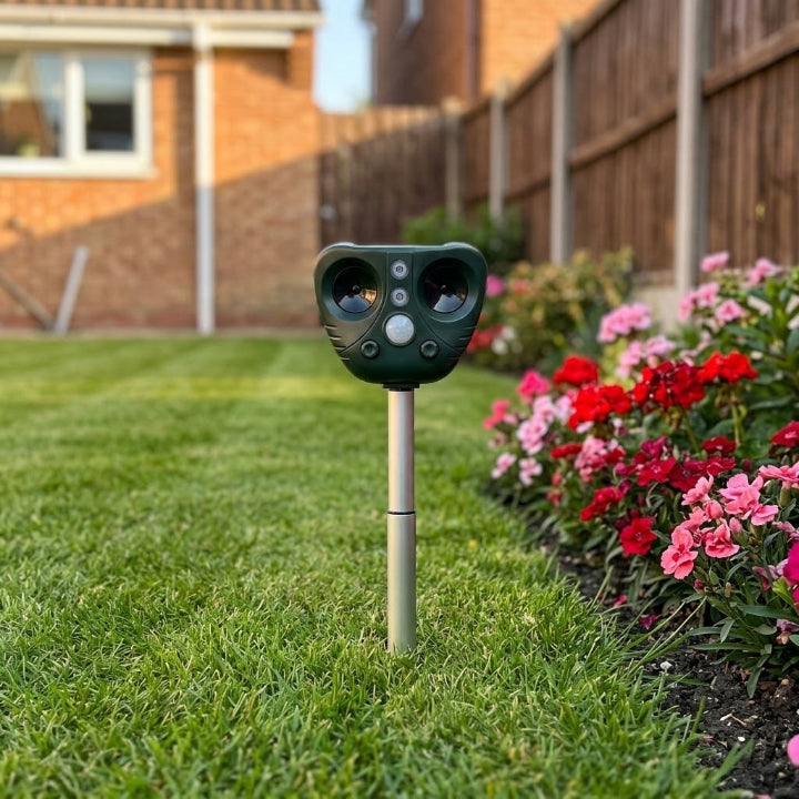 Ultraschall Vogelschreck Solar – Wetterfest für Garten und Hof -    Zorenza