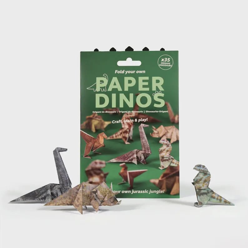 Origami-Bastelset zum Falten – 50 Tierfiguren aus Papier -    Zorenza