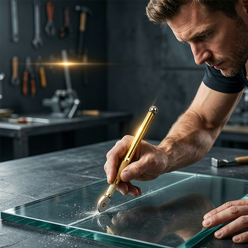 Glasschneider Aluminium – Präzise Schnitte für Glas und Fliesen -    Zorenza