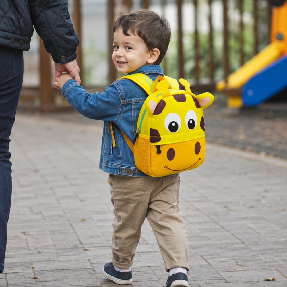 Kinder-Rucksack 3D-Tiermotivx 26 cm -    Zorenza