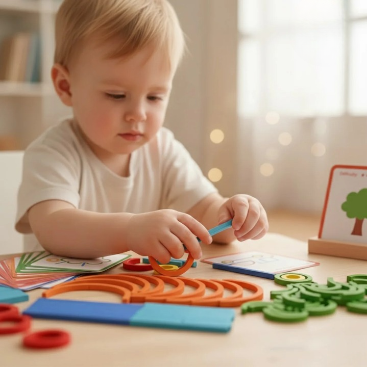 Holzpuzzle für Kinder – Konzentration und Logik spielerisch fördern Zorenza