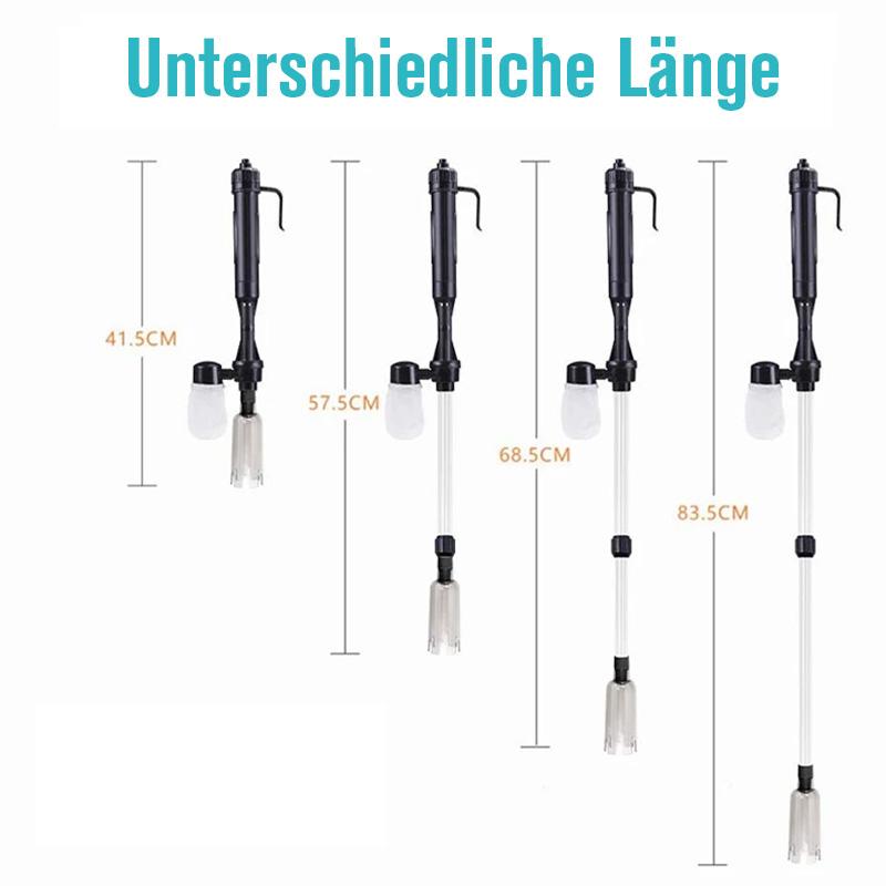 Aquarium Wasserwechsler automatisch mit Kies-Siphonpumpe -    Zorenza