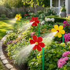 Rasensprenger Blume rotierend für Garten und Abkühlung -    Zorenza
