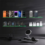 Ladestation 3-in-1 faltbar magnetisch für Smartphone Watch Earbuds -    Zorenza