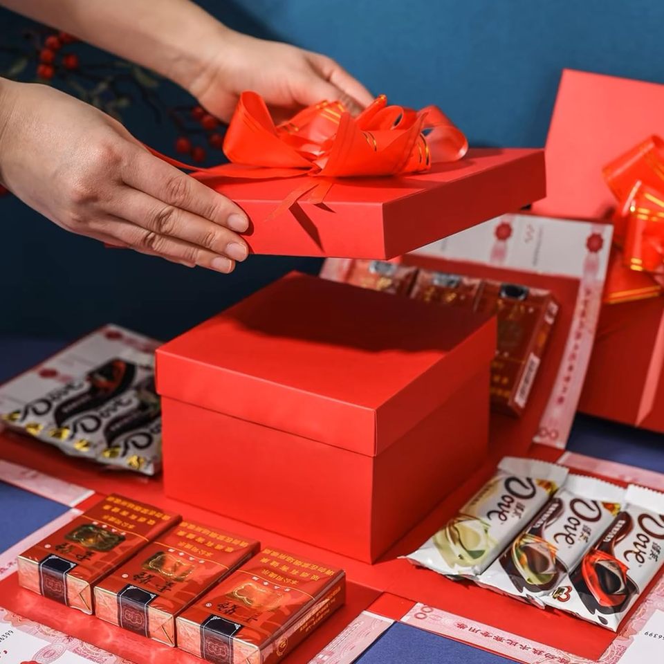 Explosive Geschenkbox 5-teilig – DIY Überraschungsbox zum Selbstbefüllen -    Zorenza
