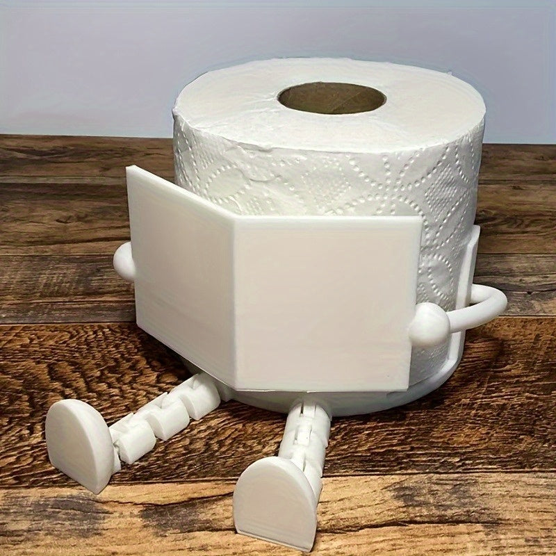 Toilettenpapierhalter mit verstellbarem Arm aus Harz -    Zorenza