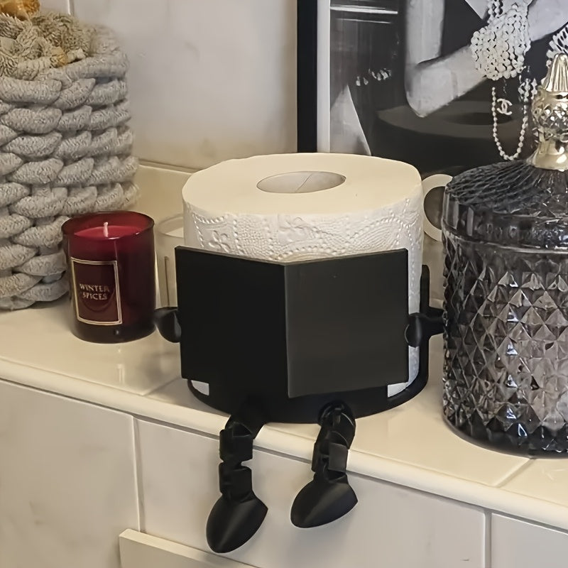 Toilettenpapierhalter mit verstellbarem Arm aus Harz -    Zorenza