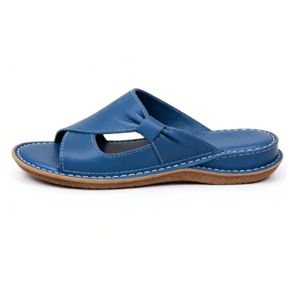 Orthopädische Leder-Sandalen — Echtes Leder, Fußgewölbestütze, Größen 35–43 -    Zorenza