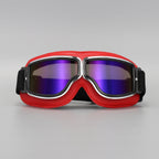 Motorradbrille im Vintage-Stil mit klarer Sicht -    Zorenza