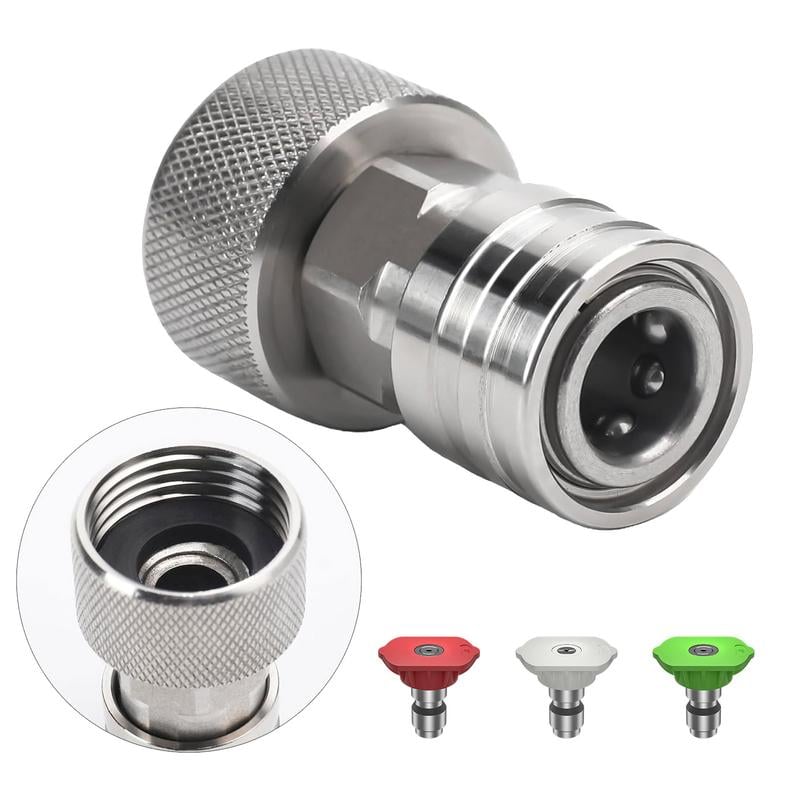 Gartenschlauch-Adapter für Hochdruckreiniger-Zubehör -    Zorenza