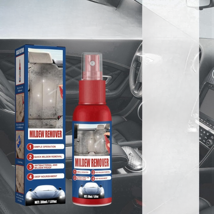 Auto-Schimmelentferner Spray 2er-Set – Für Leder, Stoff & Kunststoff -    Zorenza