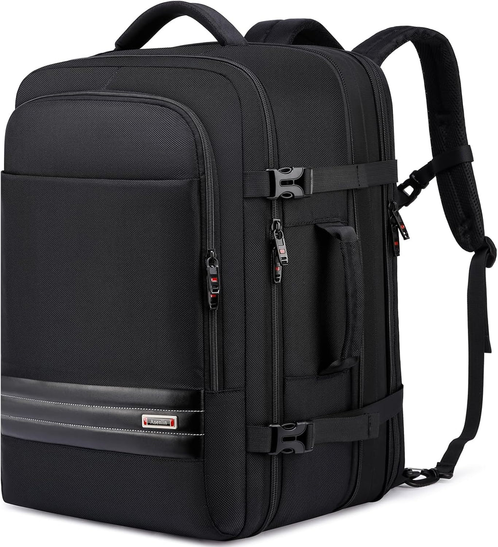 Erweiterbarer Reiserucksack 45-55L mit Laptopfach – Wasserdicht -    Zorenza