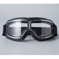 Motorradbrille im Vintage-Stil mit klarer Sicht -    Zorenza