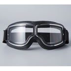 Motorradbrille im Vintage-Stil mit klarer Sicht -    Zorenza
