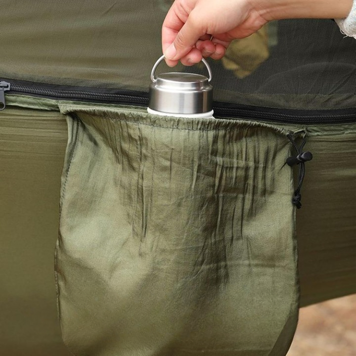 Outdoor-Hängematte mit Moskitonetz und Sonnenschutz -    Zorenza