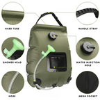 Solardusche faltbar 20 Liter mit Handpumpe -    Zorenza