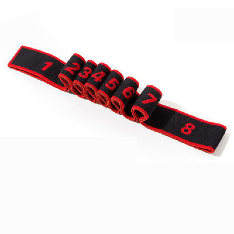 Widerstandsband 8 Segmente – Dehnen, Yoga & Krafttraining Zorenza
