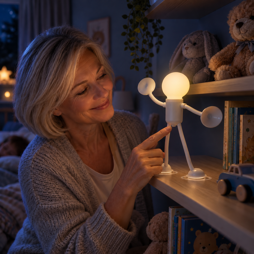Roboter-Tischlampe mit LED-Licht -    Zorenza