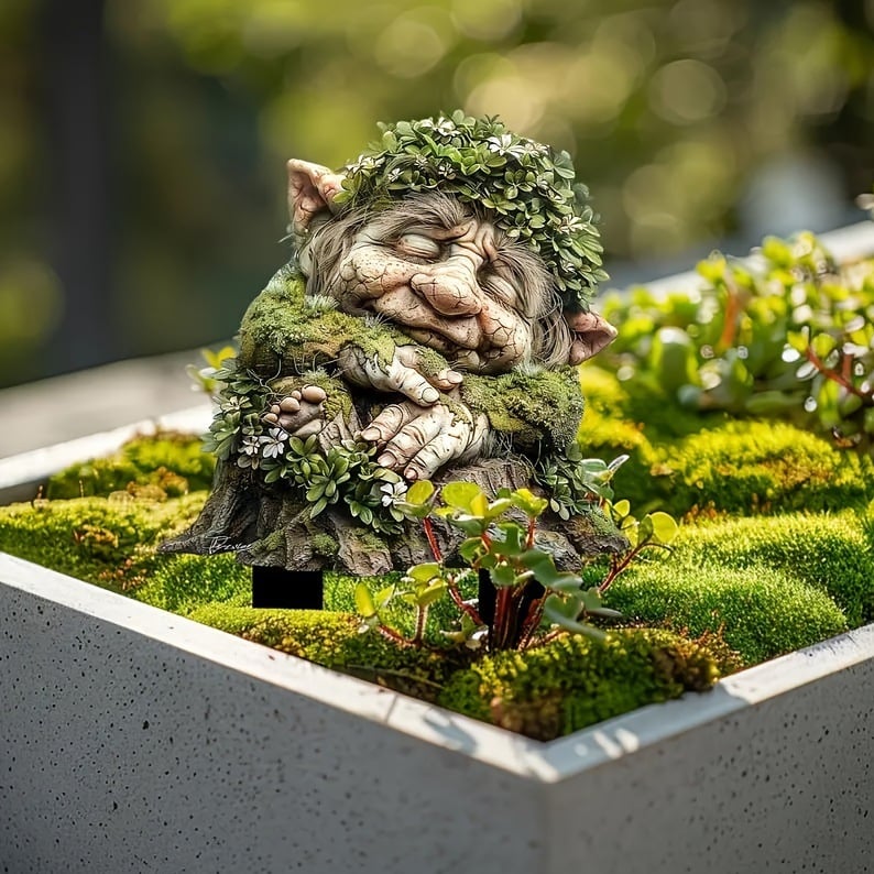 Märchen-Gartenstecker aus Acryl mit Naturmotiven Zorenza