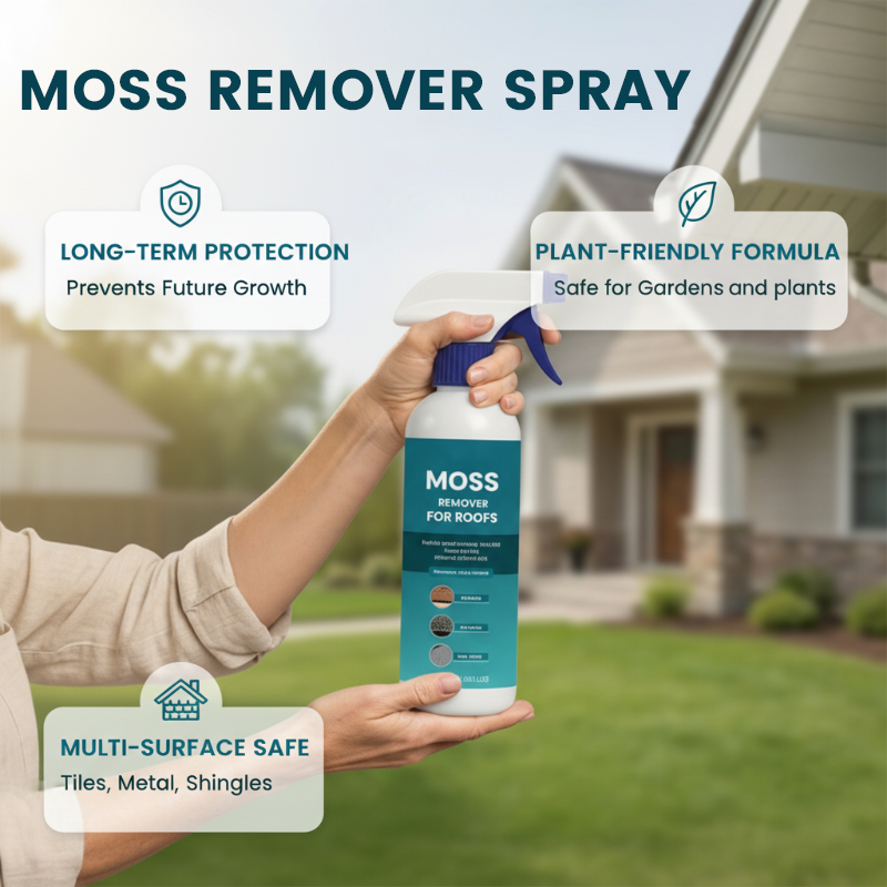 Dachreiniger Spray gegen Moos und Algen – 120 ml -    Zorenza