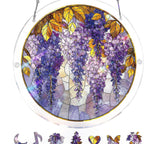 Sonnenfänger Acryl rund 18,8 cm – Farbspektrum-Design -    Zorenza
