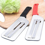 Affettaverdure in acciaio inox – Doppia lama per fette perfette