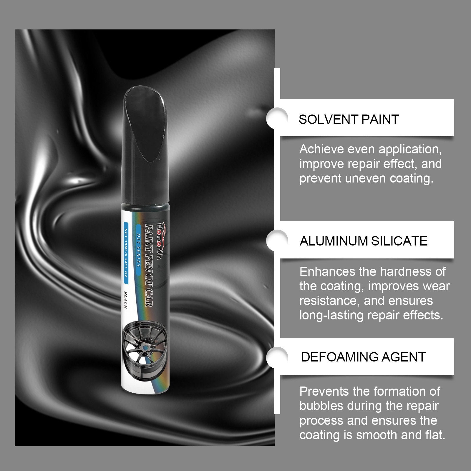 Felgen-Lackstift Schwarzml -    Zorenza