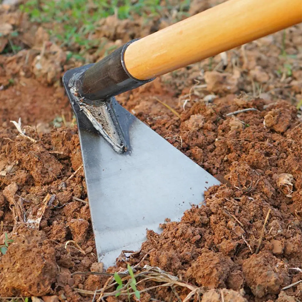 Gartenhacke Stahl für Unkrautentfernung und Bodenlockerung -    Zorenza