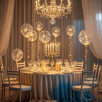 LED-Ballons  – Warmweißes Licht für Partys & Hochzeiten | 10er-Set -    Zorenza