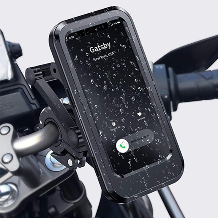 Fahrrad-Handyhalter wasserdicht mit kabelloser Ladefunktion -    Zorenza