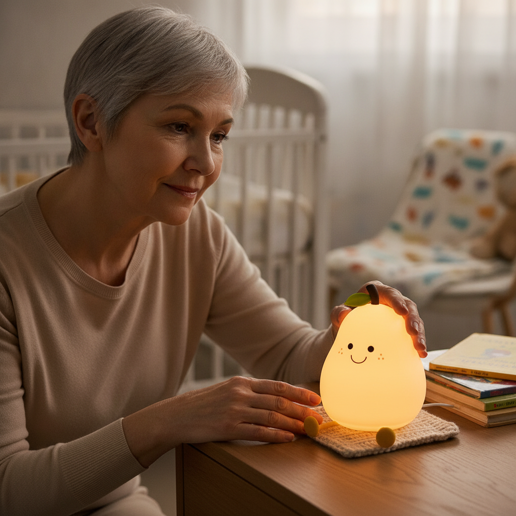 Sanftes Licht, das Kinderherzen beruhigt