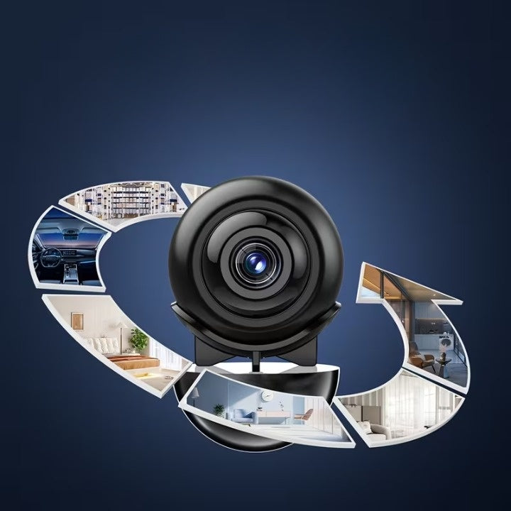 Mini Überwachungskamera 4K HD mit Weitwinkel und Speicheroptionen -    Zorenza