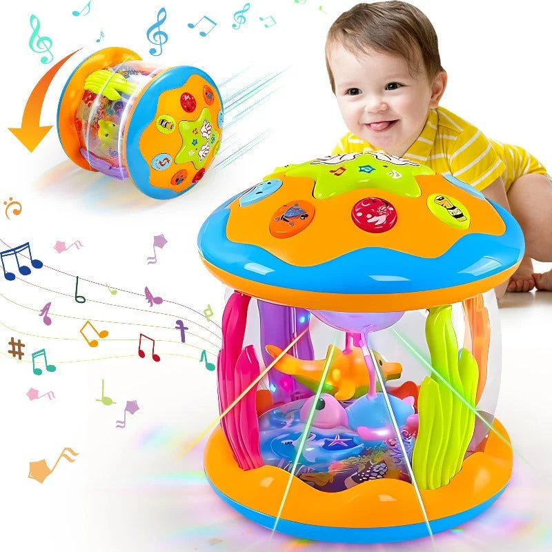 Rotierender Baby-Nachtlicht-Projektor mit Musik Zorenza