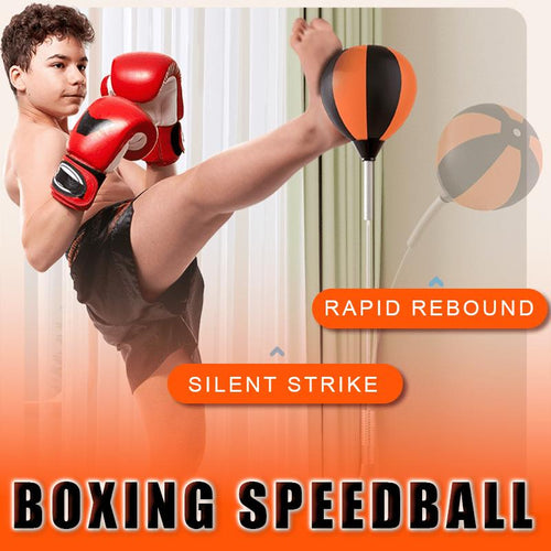 Boxsack Standgerät mit Speedball verstellbar -    Zorenza