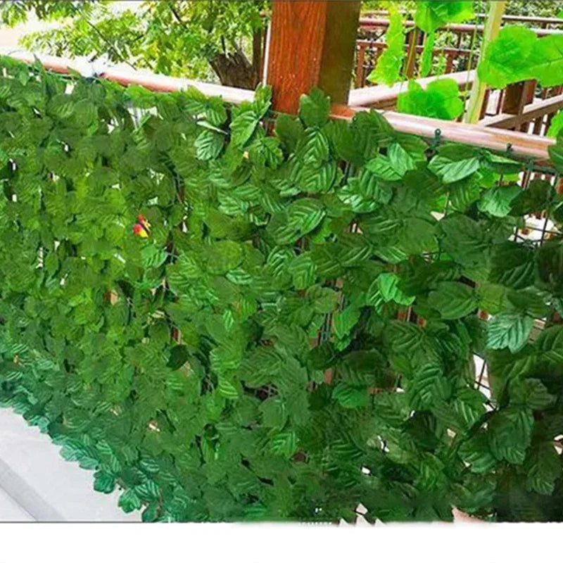 Künstliche Hecke – Sichtschutz für Balkon, Garten und Terrasse -    Zorenza