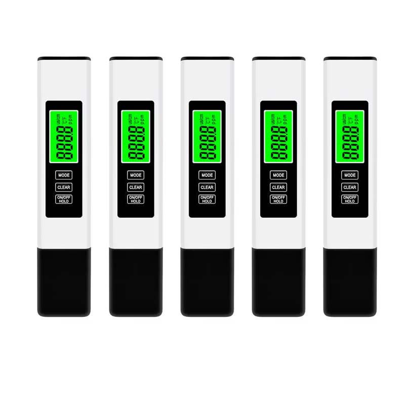 Wassertester digital 4-in-1 mit Titansonde -    Zorenza