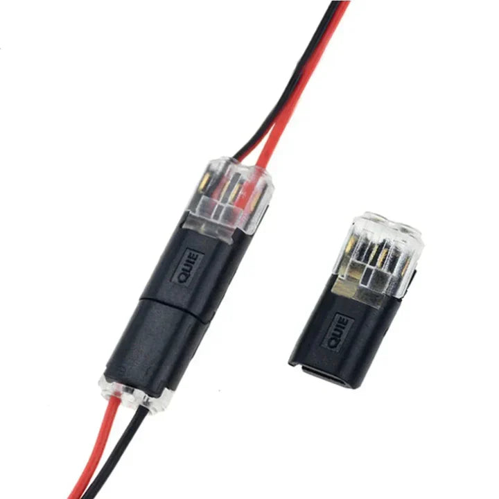 2-polige Schnellverbinder für Kabel – Ohne Abisolieren – 50-teiliges Set Zorenza
