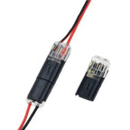 2-polige Schnellverbinder für Kabel – Ohne Abisolieren – 50-teiliges Set Zorenza