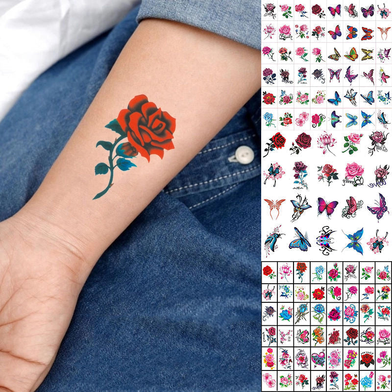3D Tattoo-Stickers Set – Wasserfest & Hautfreundlich -    Zorenza