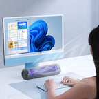 Tischventilator USB wiederaufladbar mit LED-Beleuchtung -    Zorenza