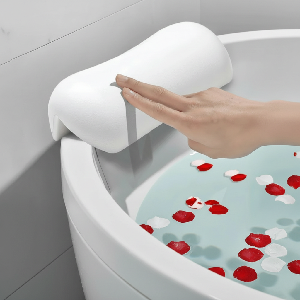 Badewannenkissen mit Saugnapf – Stütze für Kopf & Nacken Zorenza