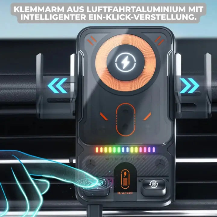 Auto-Handyhalter mit kabelloser Ladefunktion Zorenza