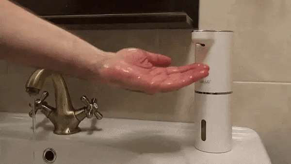 Automatischer Schaumseifenspender – Berührungslos, Aufladbar, 300 ml Zorenza