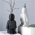 Baustein-Blumentopf im modernen Design Zorenza