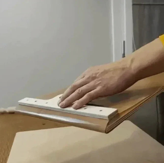 Pizzaheber Holz mit Edelstahl-Klinge – Profi-Design -    Zorenza