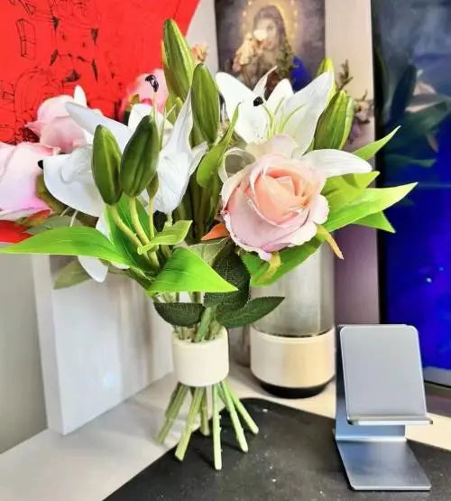 Blumenstielhalter für Vasen – Perforierter Strauß-Organizer Zorenza