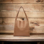 Schultertasche aus echtem Leder in verschiedenen Farben -    Zorenza